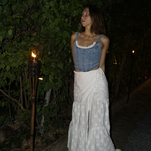 Model - Lina Siren pantyhose