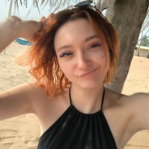 Model - orange_melani dance