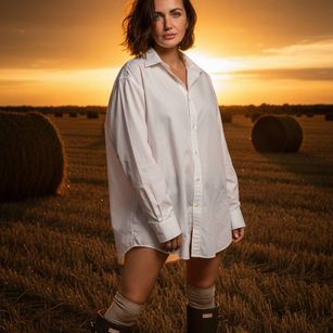 Model - TessaPosh heels