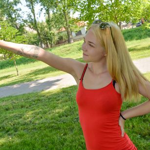 Model - Anna Happy innocent