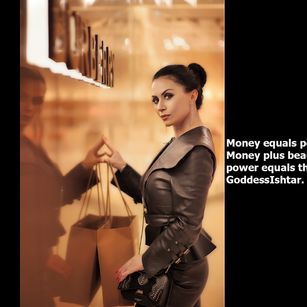Model - Goddess Ishtar moneyslave
