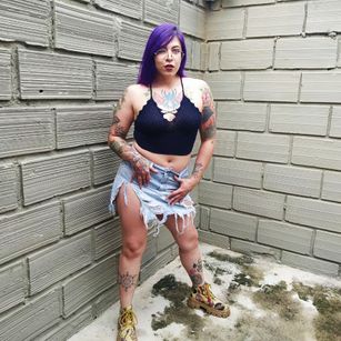Model - Julieta Ink sexy