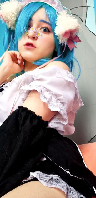 Model - waifumochi_chan COSPLAY blowjob