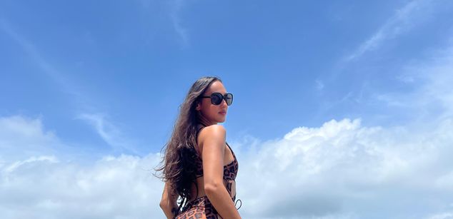 Model - Sylvie Gomez bigass