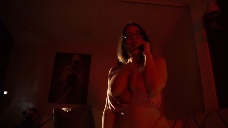 Sensual striptease
