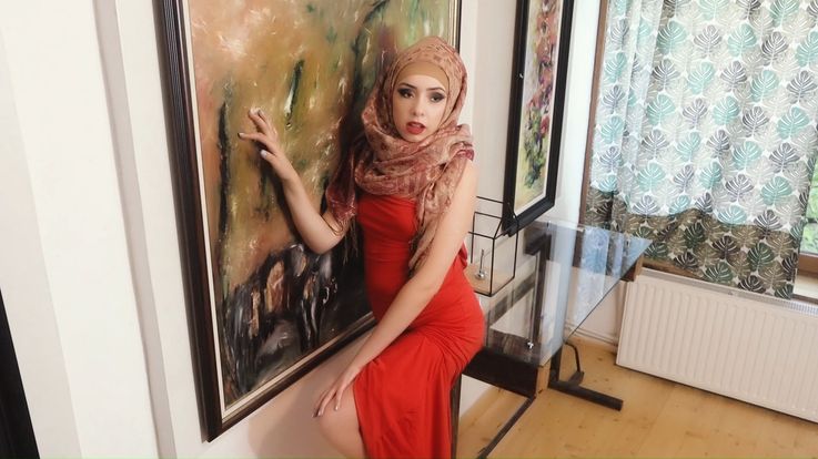 Wearing my favourite dress