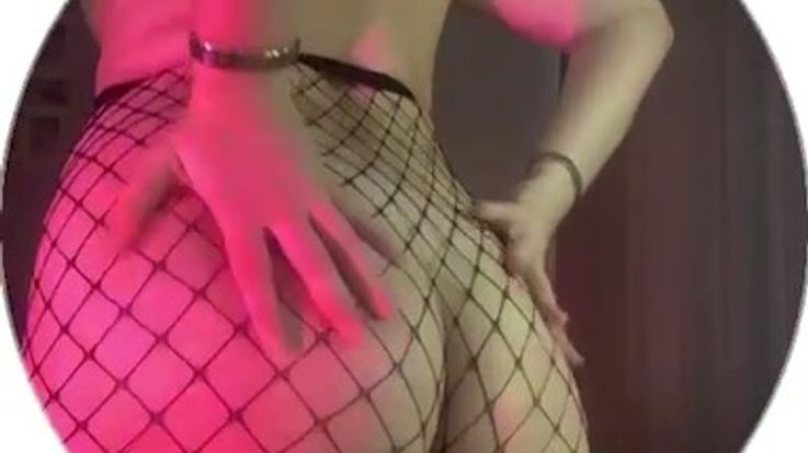 Ass and mesh tights.