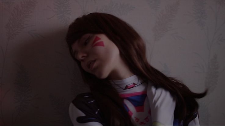 Nude cosplay Diva Overwatch