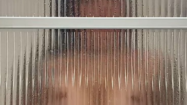 Naked Sussy dances in the shower ????????