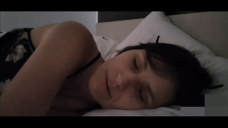 After the hot bath is time to sleep next to me