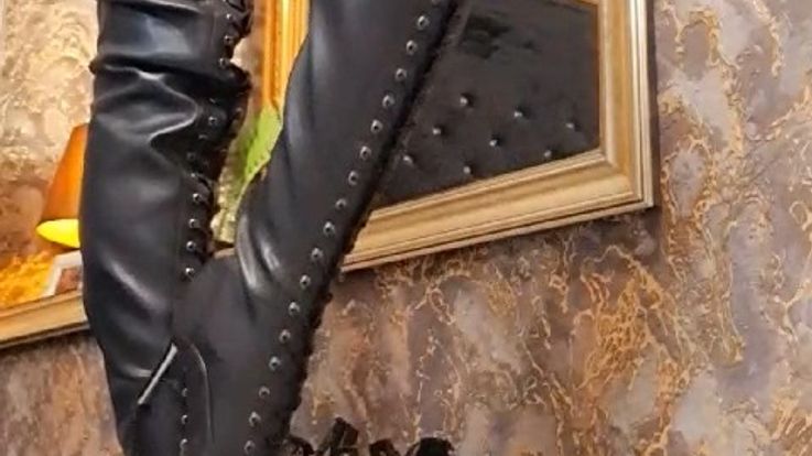 These boots are made for walking.