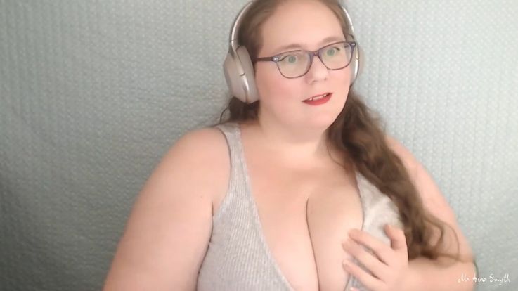 Cleavage Tease & Cum Countdown