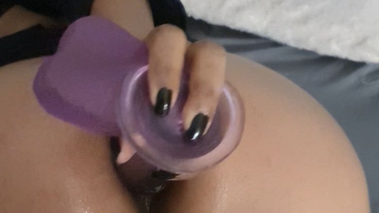 Beautiful Blonde Gets Double Anal Fucked!