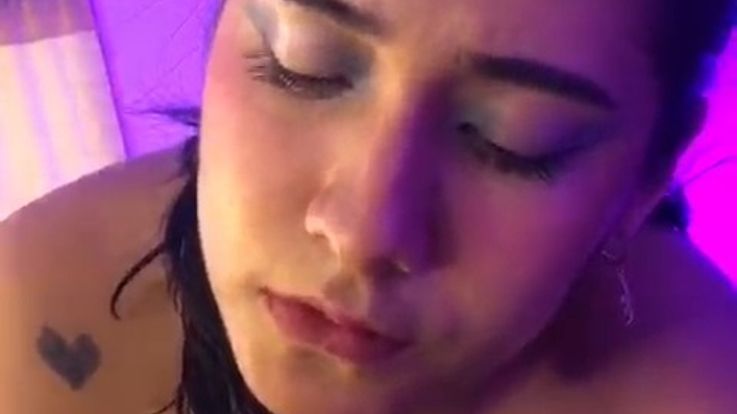 Delicious blowjob of the sexy and hot Angelique