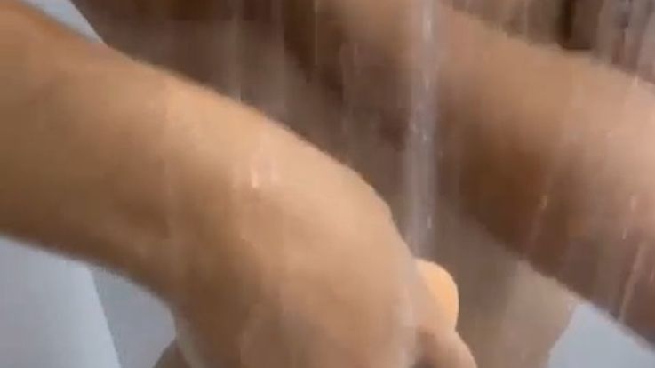 Taking a shower, , do you want to show me?