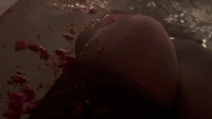 Bath time with Miss Maya