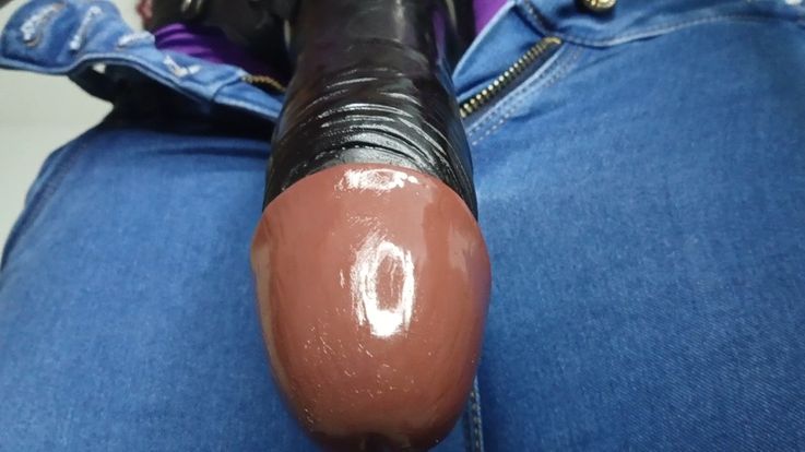 Lady boy and ass worship.