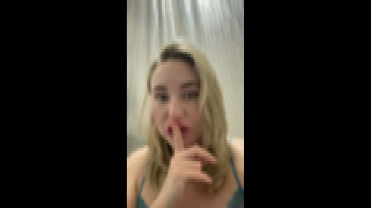 Cheating wife`s masturbating in video chat