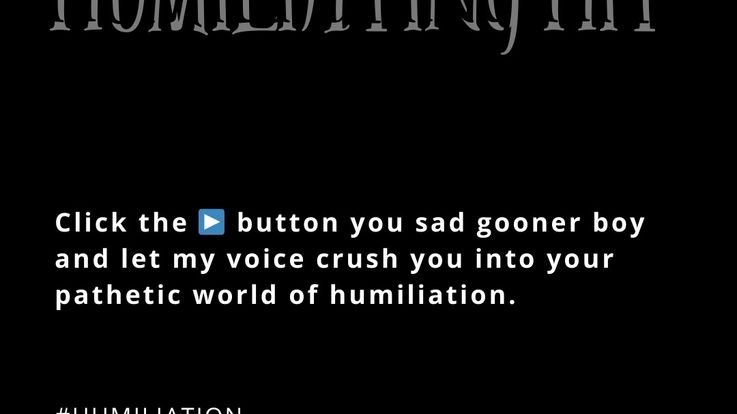 Gooner Boy`s Grovel: Humiliating hit ( audio )