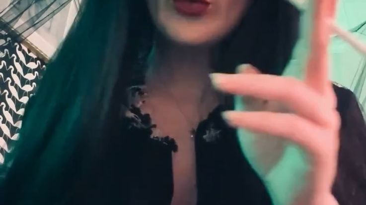 Exhaling Intoxicating Smoke onto Shrinky Familiar
