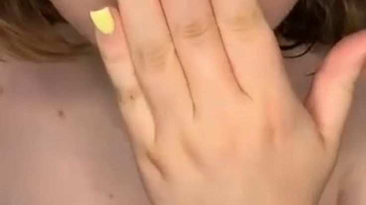 fingering my pussy and having a real orgasm