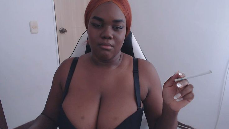 Masochist whore smokes for you