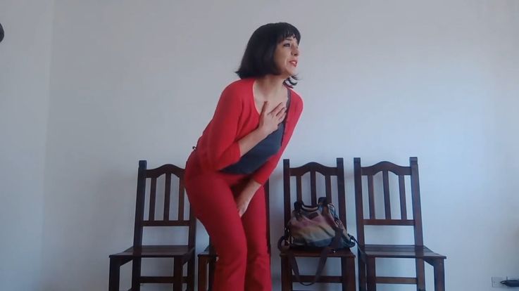 PEE DESPERATION & ENF AT THE DOCTOR'S