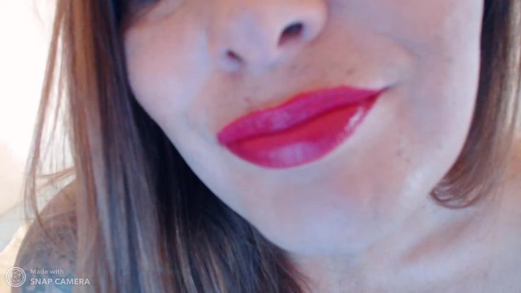 Mesmerized by Red Lips