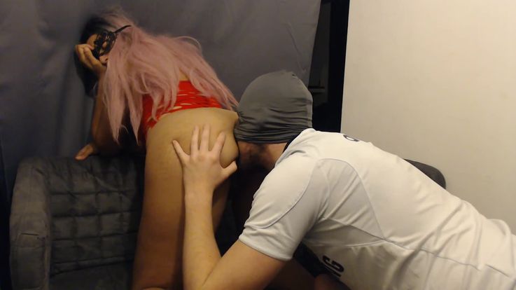 Ass licking and buttplug play