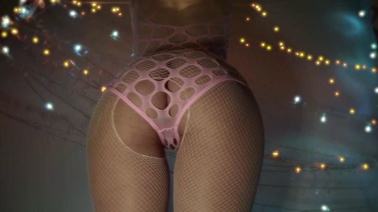 Mesmerising ass in fish net 