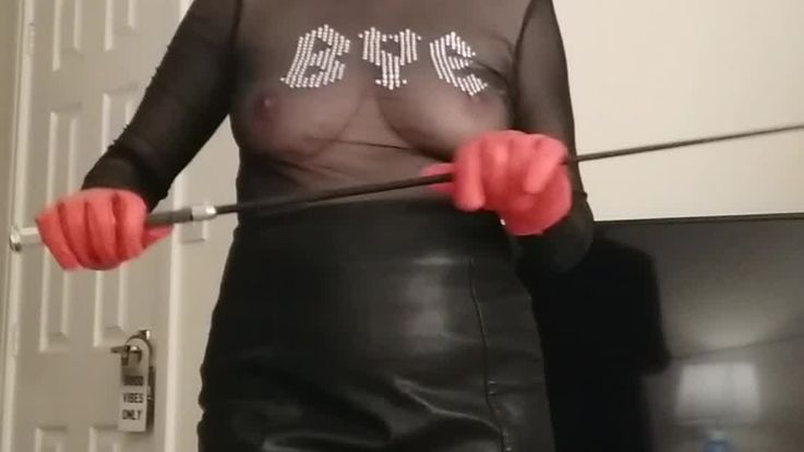 My crop....your ass !