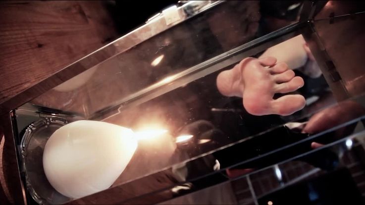 Foot smoking