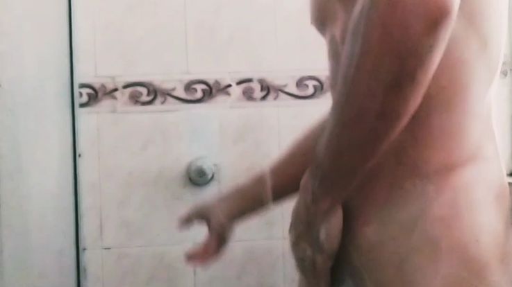 Join Max in the shower