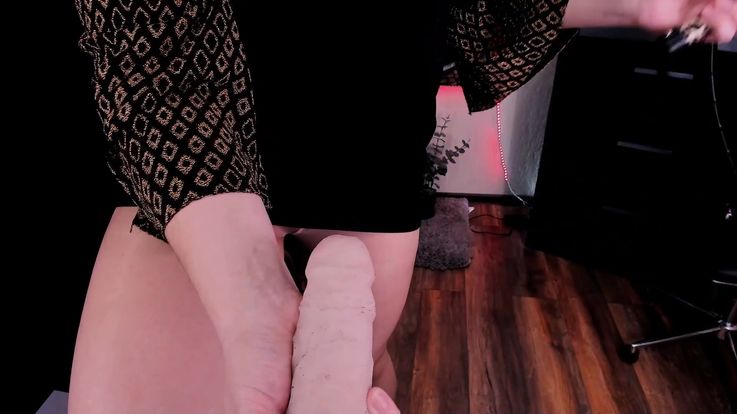 Hard whip for hard cock