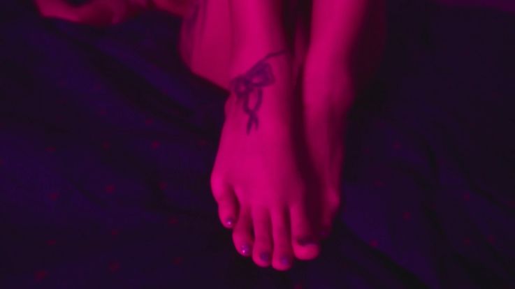 Sensual foot  fetish