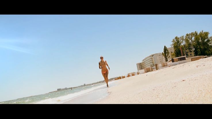 Naked on the beach!