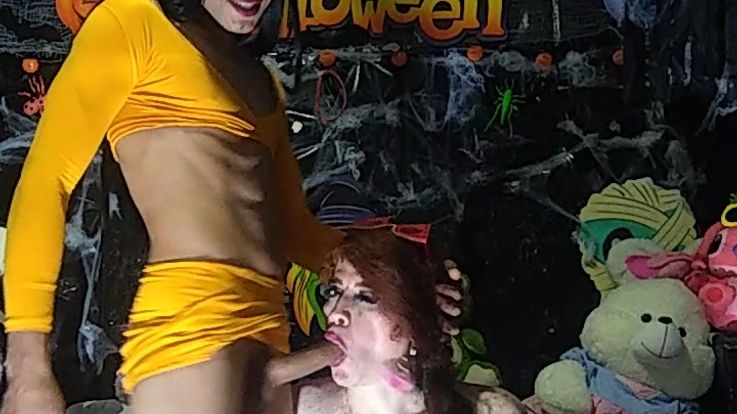 Open your mouth you pushed it hard swall
