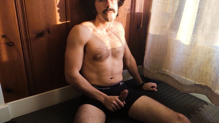 Sexy Sunset Solo Cumshot - Roommates are Home!!