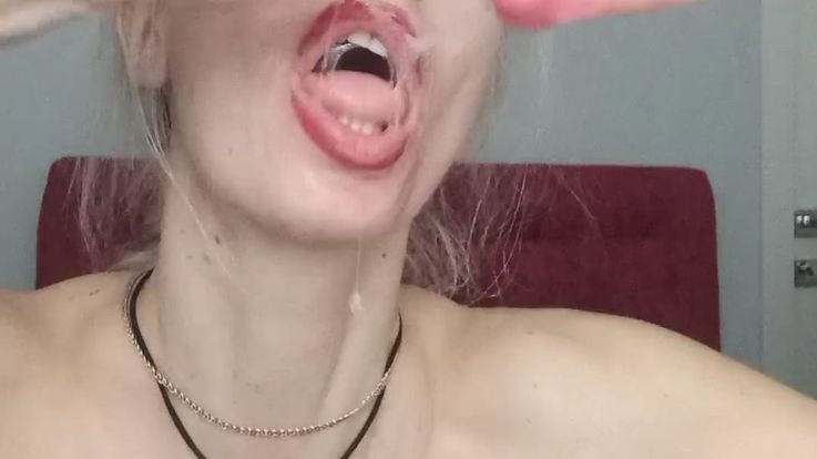 Messy blowjob