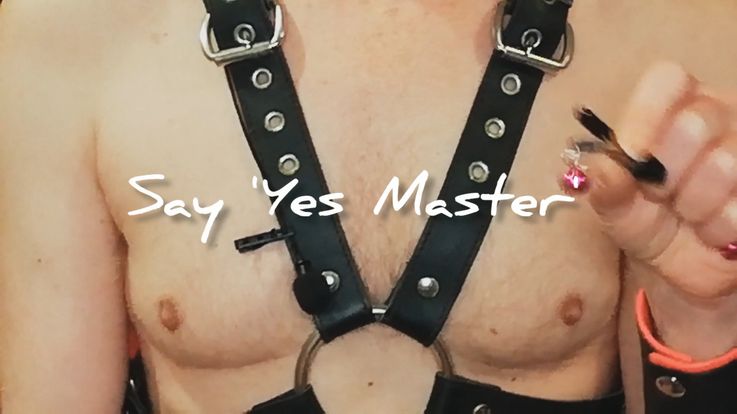 Video NO Face Nipple Clamp Leather Glove Play