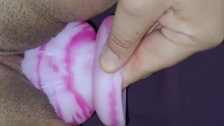 Alien Dildo tease