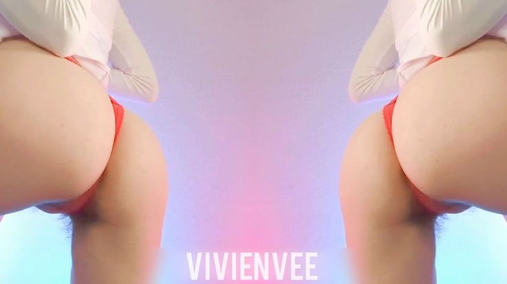 JOI for My Red Thong Hairy Ass Stroking Gooning