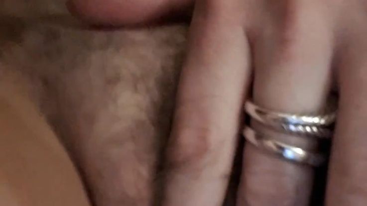 RosieSexTherapist fur coat finger