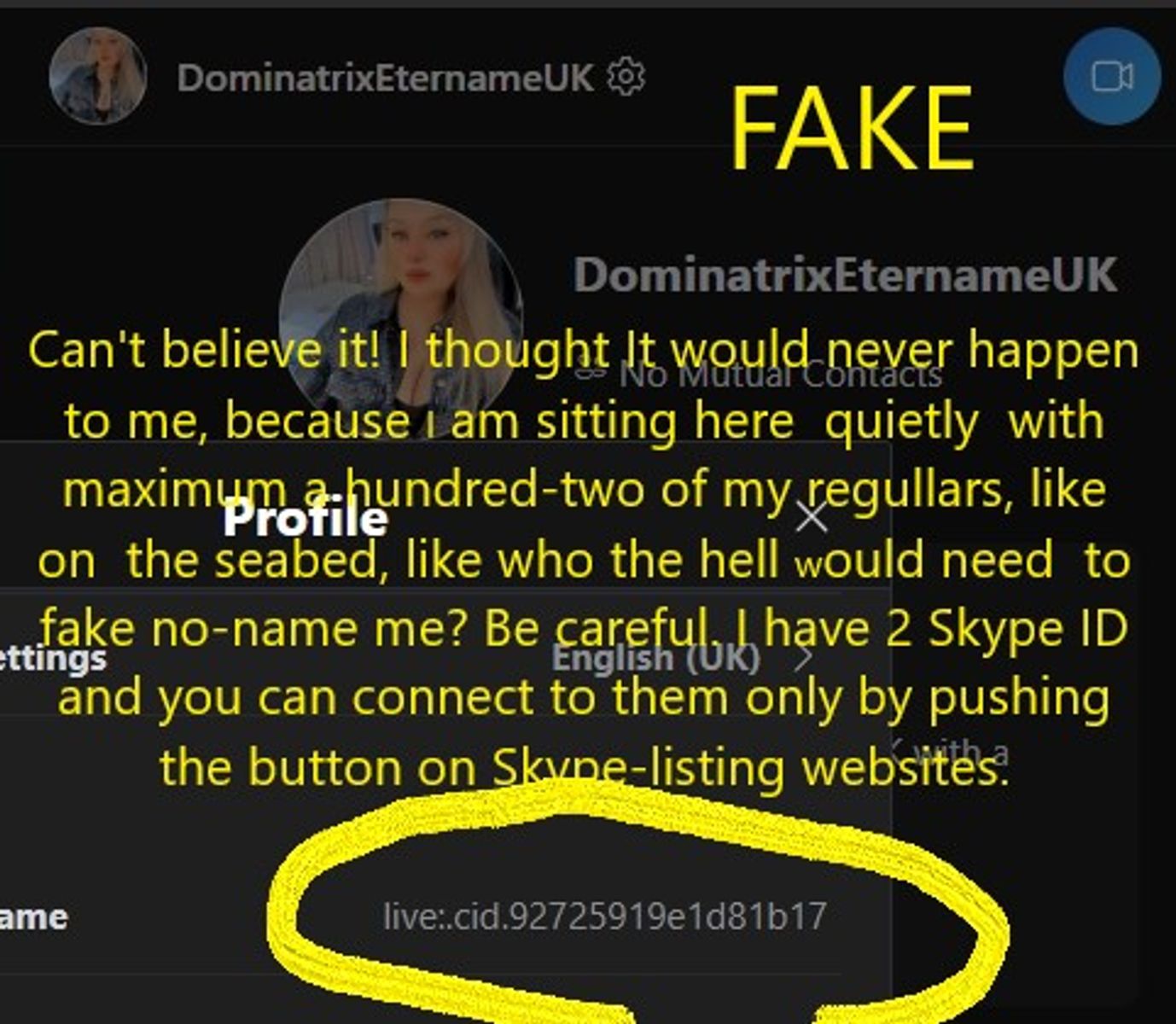 DominatrixEternameUK