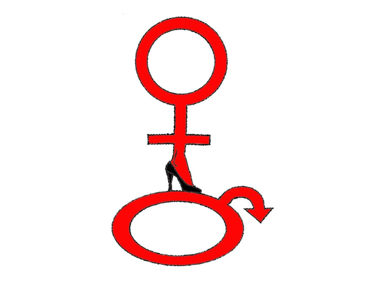 Символ рогоносца. Эмблема Фемдом. Символ доминирования. Символ доминирования женщины.