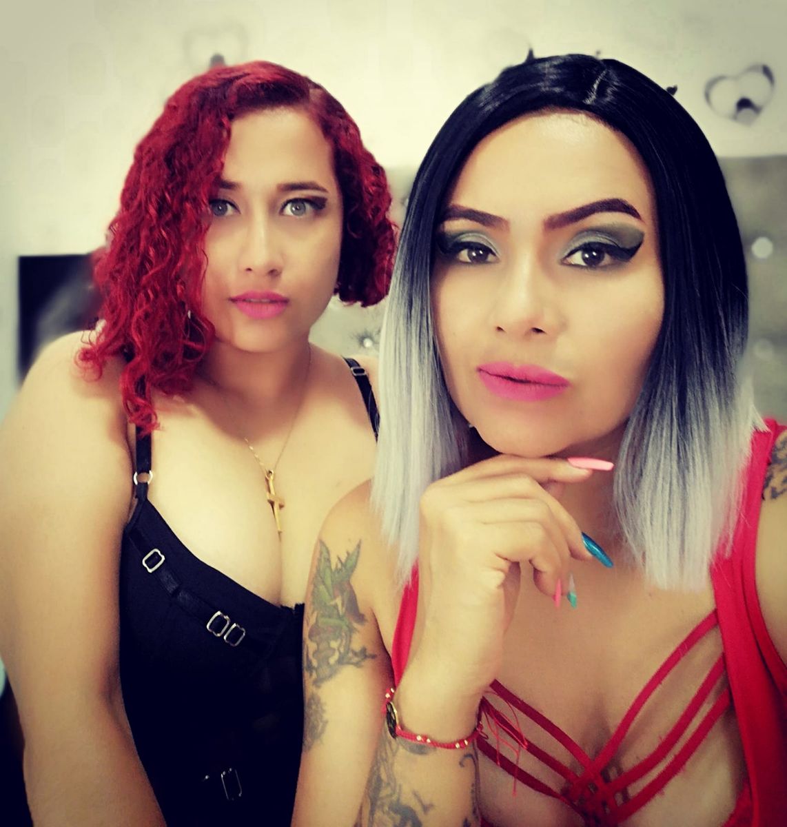 Elecktra and Abby