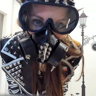 Model - HairyLady leather