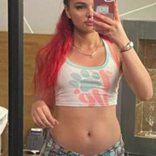 Model - Abby Collins redhead