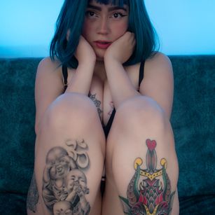 Model - ANNIE SNOW ahegao