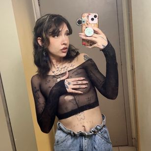 Model - Alyssa Melado tattooed